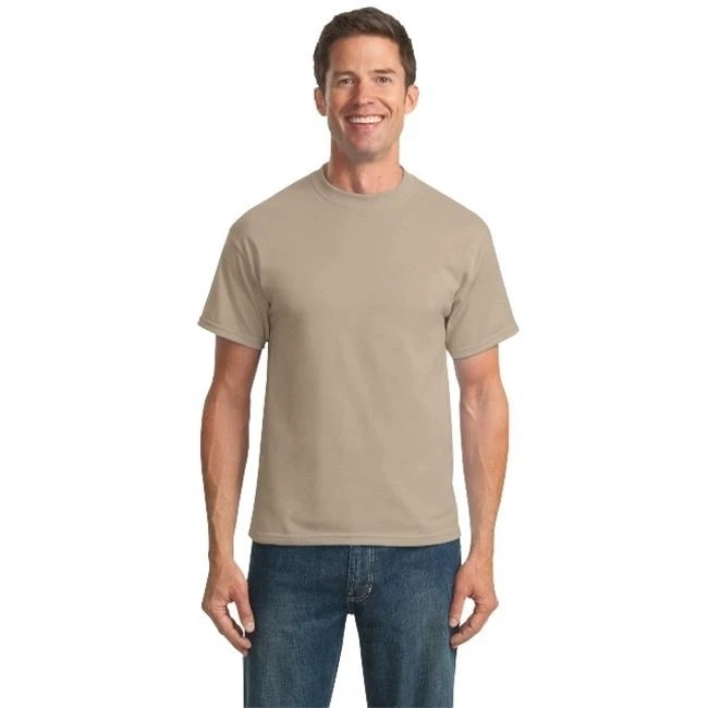Port & Company PC55T Mens Core Blend Tees Desert Sand - 2XL Tall