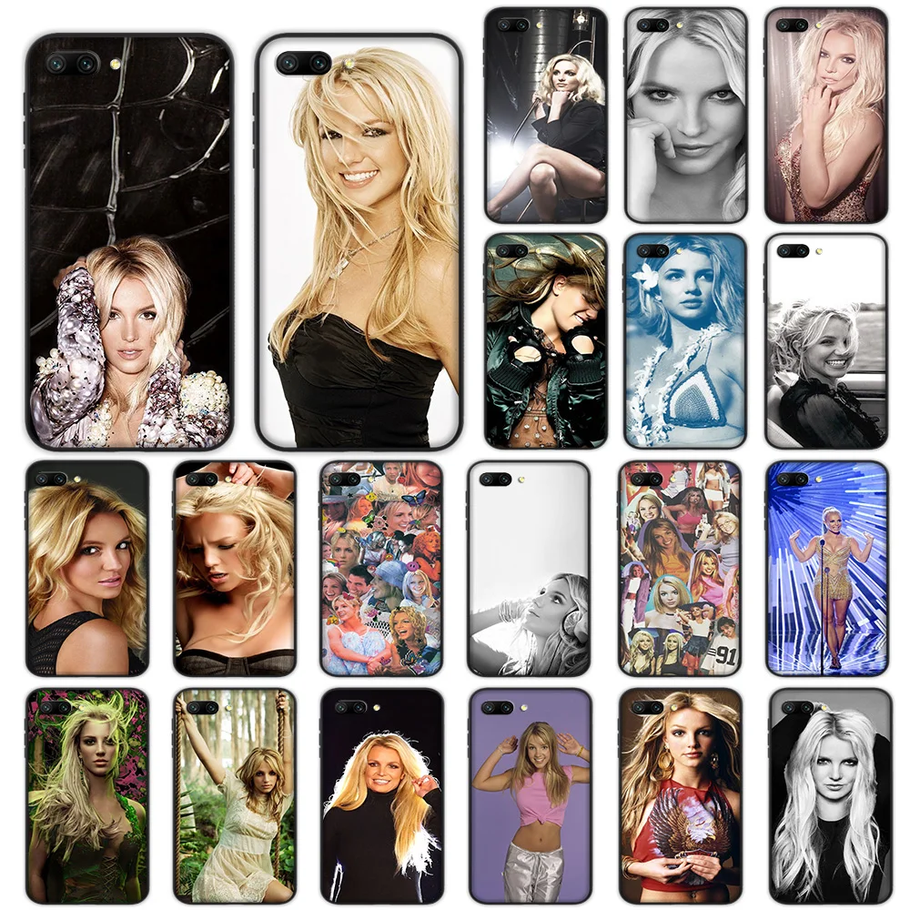 

Britney Spears Soft Case for Huawei Honor Note 10 9 Lite 8X 7A 3GB Pro Y6 Y7 Y9 Prime Nova 3 Cover