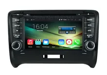 Quad core 1024*600 Android 5.1.1 Jogador Rádio Do Carro DVD para Audi TT 2006 2007 2008 2009 2010 2011 2012 com Wi-fi BT GPS