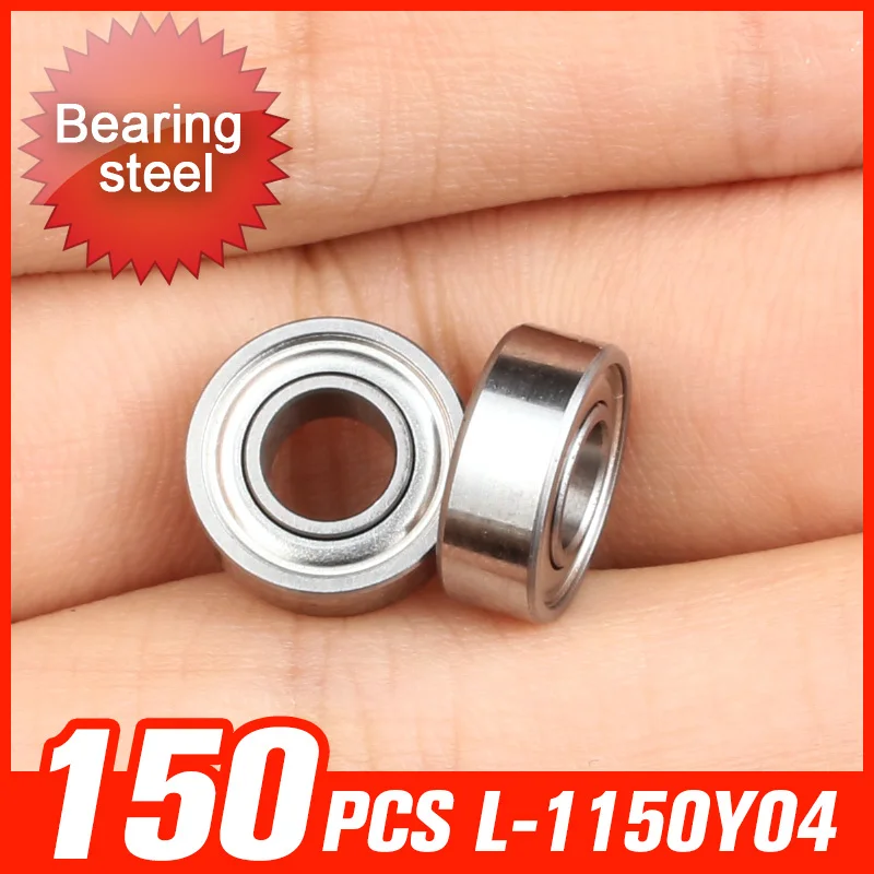 

150pcs L-1150Y04 Bearing 11x5x4mm Bearings For Electrical Equipment Components Construction Machinery Hardware Accessories