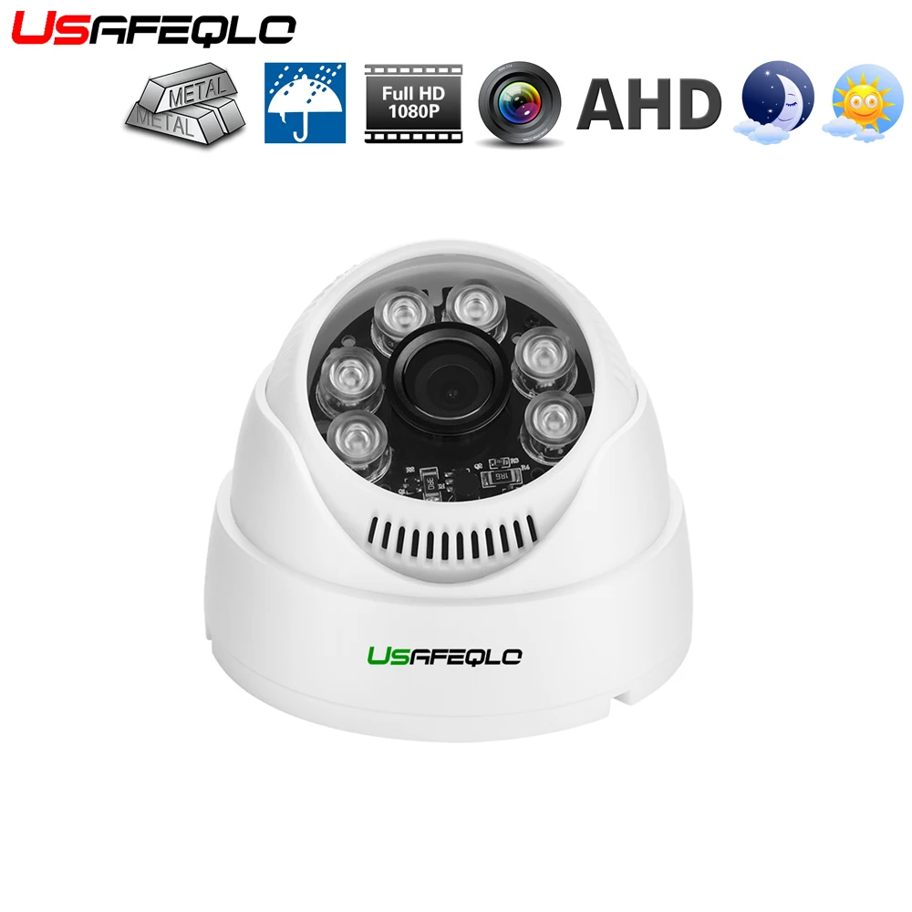 HD 720P/1080P купольная AHD камера 1 МП/2 Мп CMOS видеокамера безопасности аналоговая