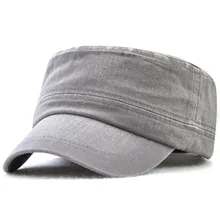 JAMONT зимние летние армейские кепки для мужчин Регулируемая приталенная хлопковая кепка классические винтажные плоские мужские бейсболки из промытого хлопка и шляпы