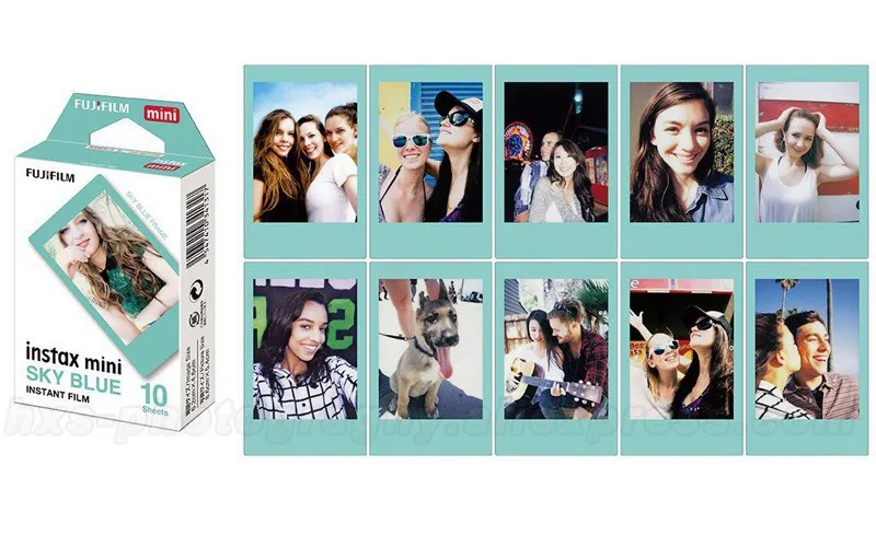 Fujifilm Instax Mini Instant Film Sky Blue  (5)