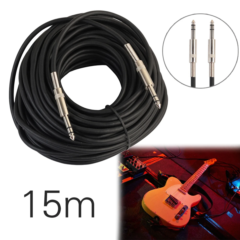1Pcs 1M 1.8M 3M Mono/Stereo Cable Gold plated 1/4in Metal 6.35mm Jack Male to Male Stereo Audio Cable for Electric Guitar Mixer 1Pcs 1M 1.8M 3M Mono/Stereo Cable Gold plated 1/4in Metal 6.35mm Jack Male to Male Stereo Audio Cable for Electric Guitar Mixer