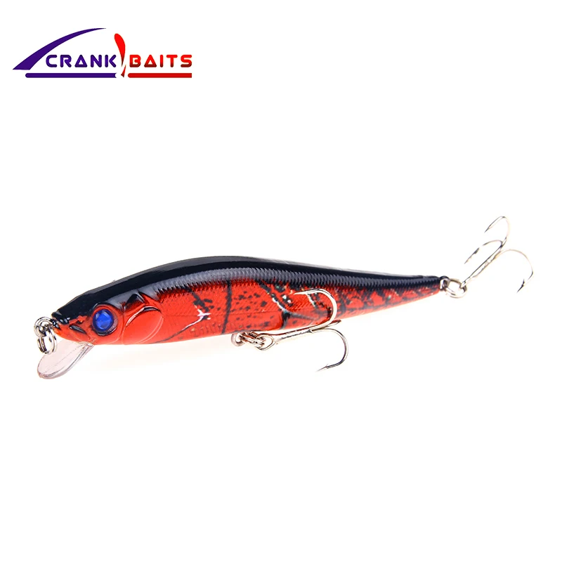 CRANK BAITS Fishing Lure Hard Bait 10.5cm 10g Minnow Crankbait Wobblers Peche Bass Artificial Pike Carp Lures Swimbait YB358 |