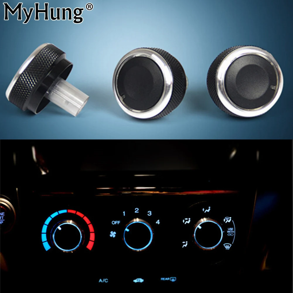 Auto Accessory Heat Control Knob Car Air Conditioning Knob AC Knob For