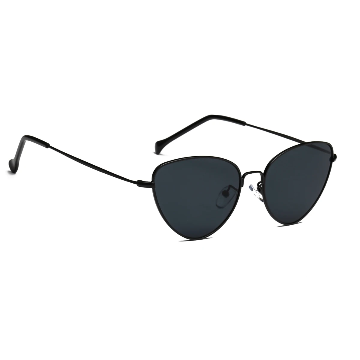Женские солнцезащитные очки «кошачий глаз» светильник металлическая оправа с защитой от ультрафиолета женские модные очки походные очки