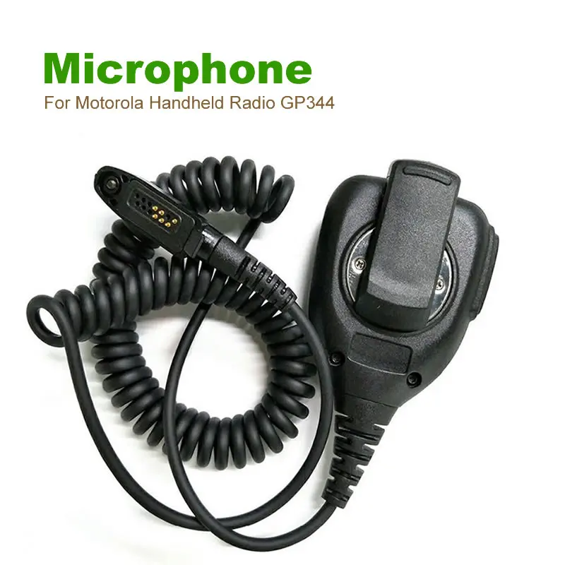Hands Free Clear Tube Earpiece Microphone For Motorola Handheld Radio