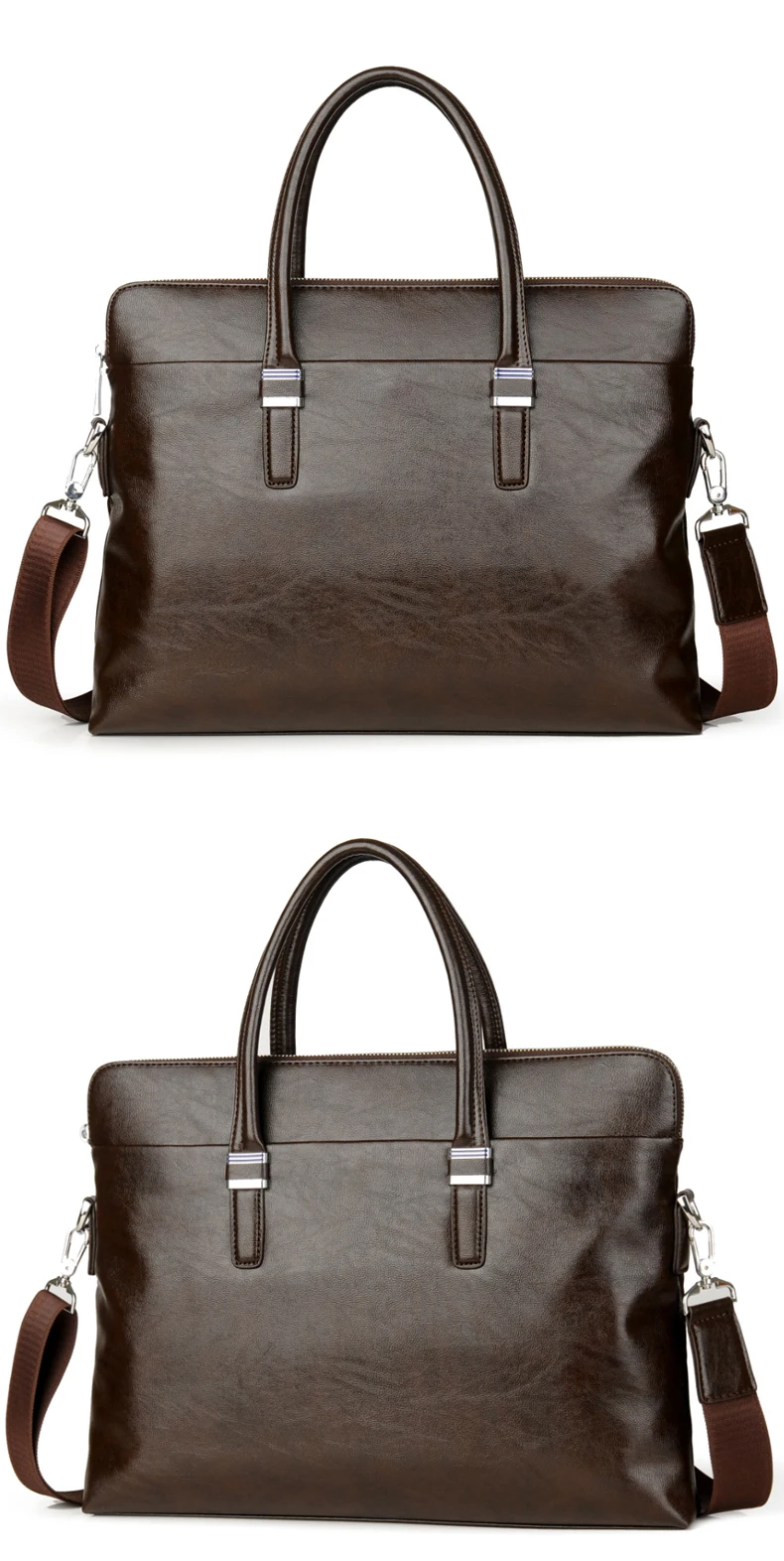 Элитный бренд Бизнес Для мужчин Портфели кожаная сумка для ноутбука Повседневное человек сумка для адвокат сумка мужской офисная сумка