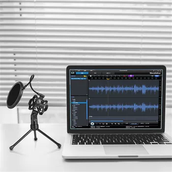 

Yanmai microphone accessories PS-2 patented custom microphone stand with pop fil