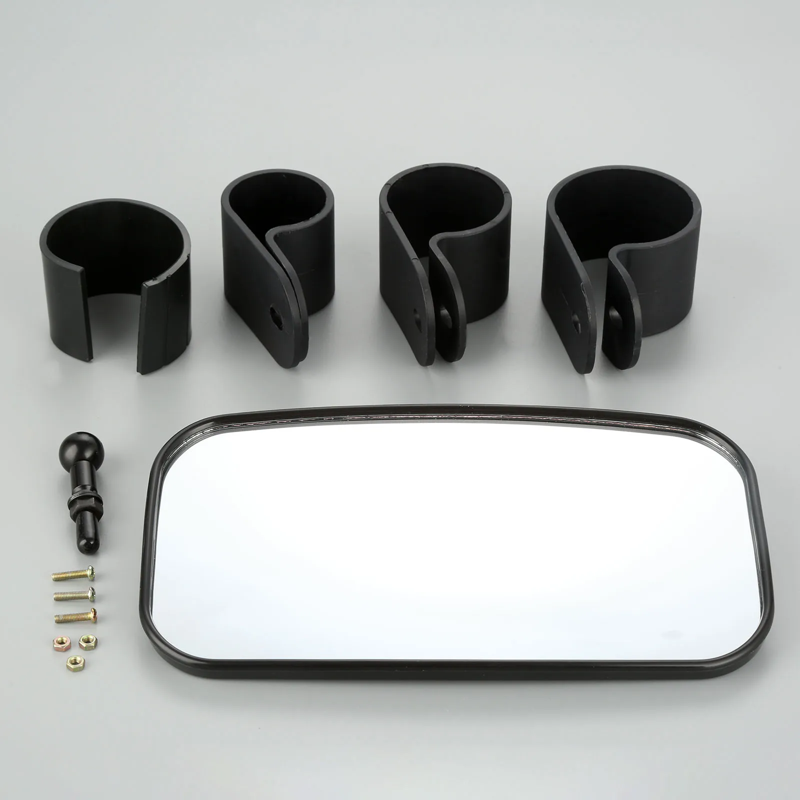 

Universal Car Rear View Mirror Wide For UTV ATV Off Road Large Wide View Race Cafe Racer With 1.5" 1.75" 2" Round Tube Roll Bar