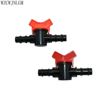 

Garden tap 1/2 irrigation water valve 5/8 hose Mini Valve waterstop connectors 16mm" barb Drip adapter 1pcs