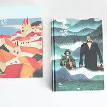 Фильм тема кожа Мода Дневник 13,6*19 см подкладка+ пустой+ квадрат страницы 112 Красочные листы Блокнот подарок DIY