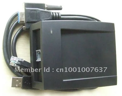 10pcs Free Shipment RS232 Security RFID Proximity Sensor Smart ID Card Reader 125Khz EM4100 Factory Price 5 years guarantee new security black usb rfid id reader proximity smart 125khz em4100 card read free shipment