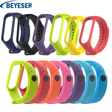 Браслет mi Band 3 ремешок для наручных часов браслет mi Band 3 аксессуары браслет mi band 3 умный спортивный силиконовый ремешок для Xiaomi mi Band 3