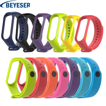 

Mi Band 3 strap watch wrist Bracelet miband3 Band accessories Mi band3 bracelet smart sport Silicone strap for Xiaomi mi band 3