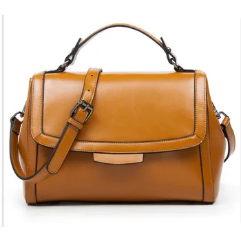 

Leather Luxury Handbags Women Bags Designer Famous Brands Plaid Ladies Shoulder Hand Bags For Women Big Casual Tote Sac A Main