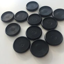 10 шт. блокнот Грибное отверстие кнопка блокнот пластиковые вкладыши катушки 360 градусов складной пластиковый диск Пряжка черное связующее кольцо