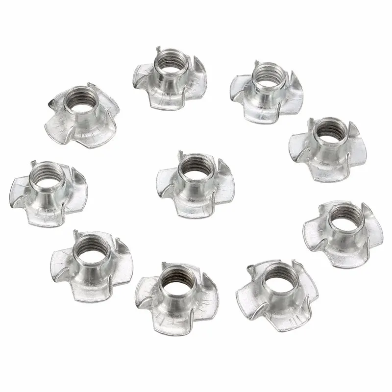 Buy MTGATHER 10pcs/SetFour Prong Furniture T Nut