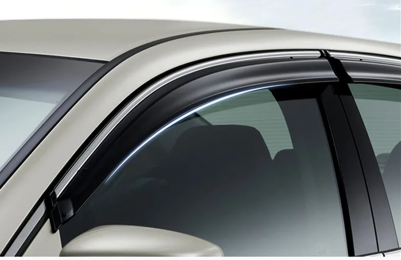 FIT FOR MG5 2015 SIDE WINDOW RAIN DEFLECTORS GUARD VISOR WEATHER