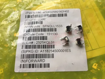 

Taiwan Fuhua 3*6*5 with bracket touch switch horizontal 2 foot press vertical button micro white 3*6