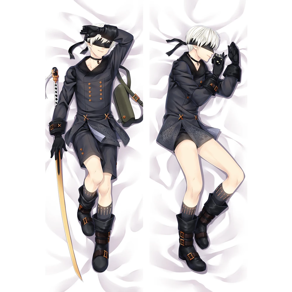 Аниме игра NieR: Automata jorha NO.9 Тип S 9S повязки на глаза версия Dakimakura наволочка для тела чехол для сна объятия чехол для подушки подарок