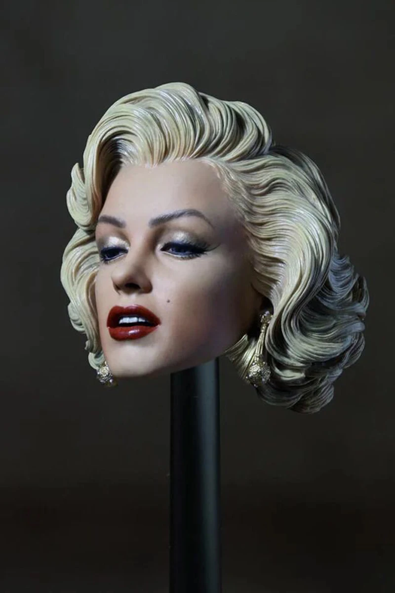1/6 Marilyn Monroe Head for 12''Female Bodiesin Action & Toy Figures