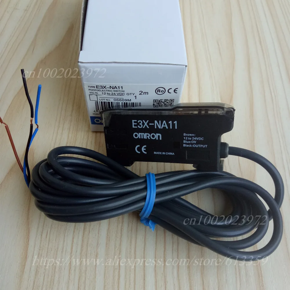 Details about   1pcs New OMRON E3X-A11-9 PhotoElectric Switch 