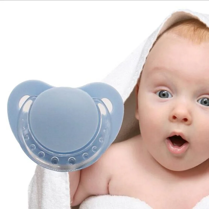 0-3 Years Old Infant Pacifier Holder Clip Baby Pacifiers Nipples For Children Pacify Newborn Cute Silicone Pacifiers