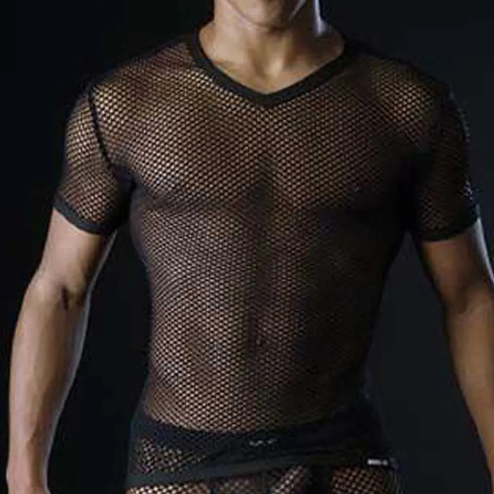 Men fishnet shirt Did you scroll all this way to get facts about mens mesh shirt? Well you're in luck, because here they come. There are mens mesh shirt for sale on Etsy, and they cost $ on average. The most common mens mesh shirt material is stone. The most popular color? You guessed it: black.