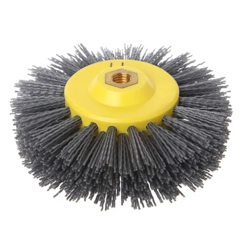 

Deburring Abrasive Steel Wire Brush Head Polishing Grinding Wheel 150x40mmxM14
