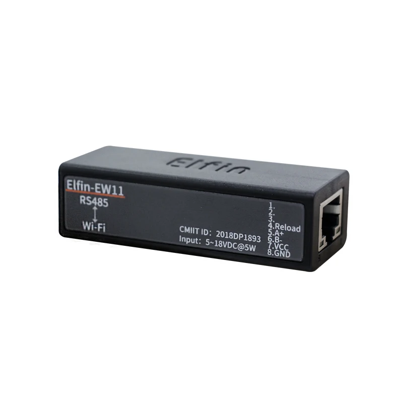Последовательный порт Elfin-EW11 устройство подключение к сети RS232 к Ethernet TCP/IP RJ45 конвертер со встроенным веб-обслуживание