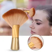 Мягкий большой Веерообразный салон стилиста парикмахера Шея Лицо Duster щетка для волос режущие инструменты