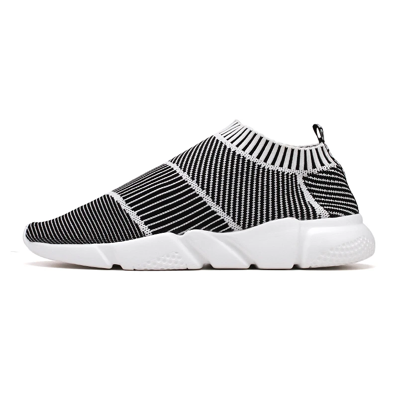 

Running Shoes for Man 2019 Summer Sports Jogging Footwear Outdoors Lightweight Breathable Man Sock Sneakers Slip on Athletic