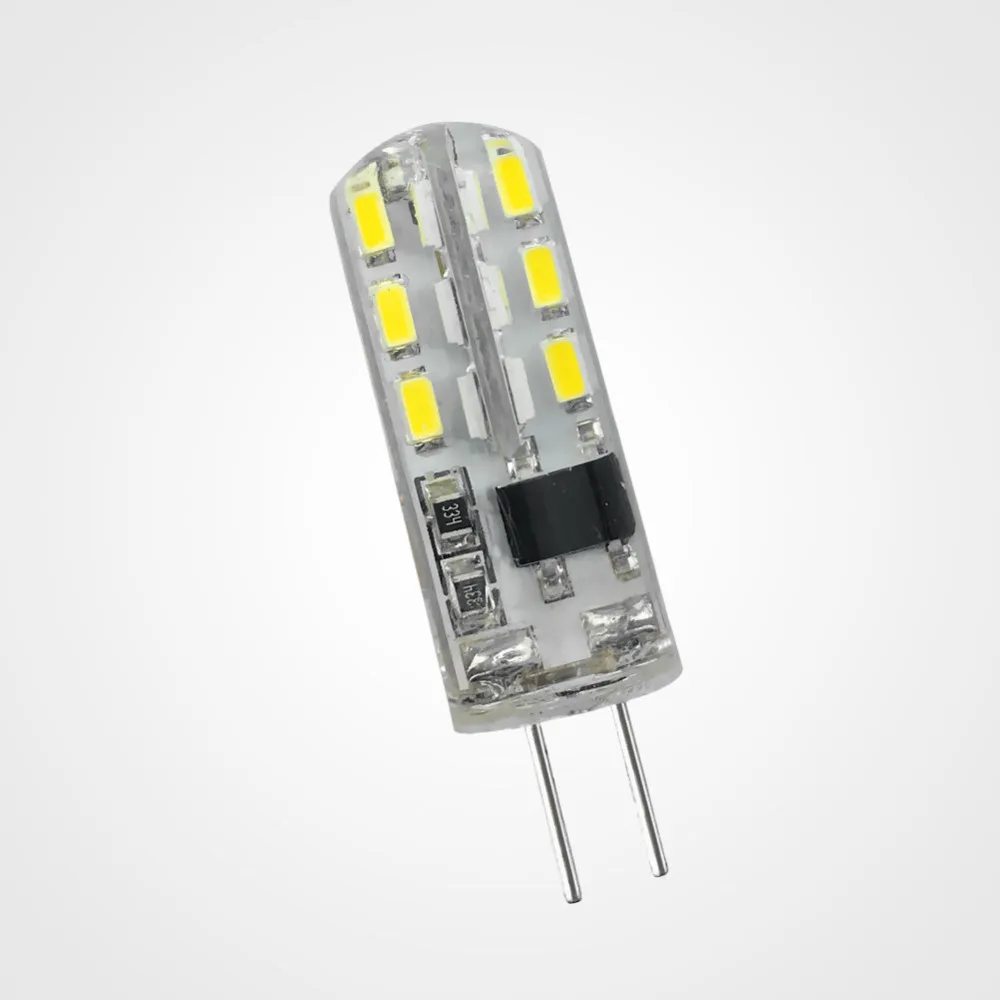 Сменная галогенная Светодиодная лампа G4 SMD 3014 2835 AC DC 12 В 220 3 Вт 5 9 10 20 30 угол