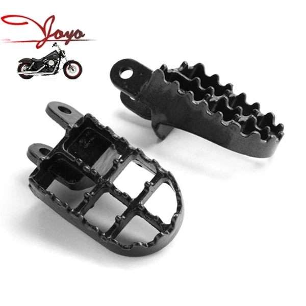 New Motorcycle Steel Foot Pegs Footrests For Dirt Bike Kawasaki KLX250
