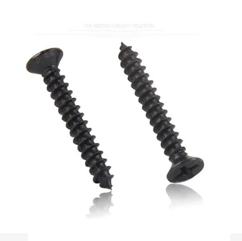 

M1.2x5 1000pcs Self Tapping Screws Computer Screw Small Philips Countersunk Head Flat Black Steel Head