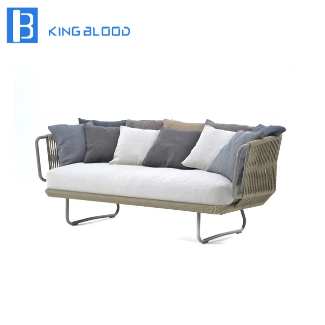 All Handmade Outdoor Woven Furniture Rope Sofa For Garden In All Handmade Outdoor Woven Furniture Rope Sofa For Garden