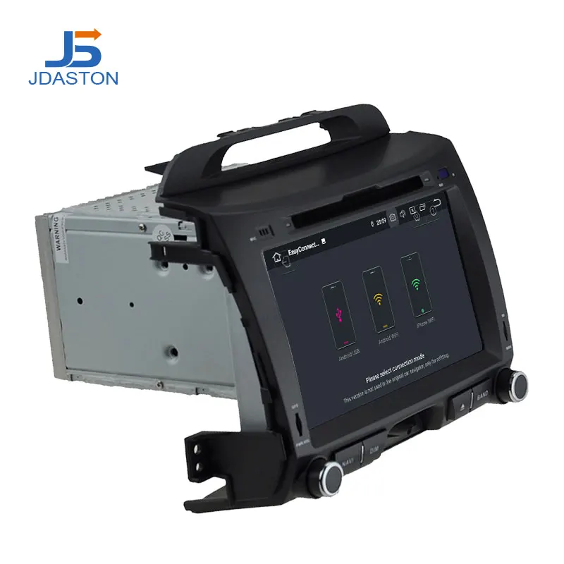 Discount JDASTON Android 9.0 Car Multimedia Player For Kia Sportage 2010 2011 2012 2013 2014 2015 Octa Core 4G+64G Radio GPS Audio Stereo 3