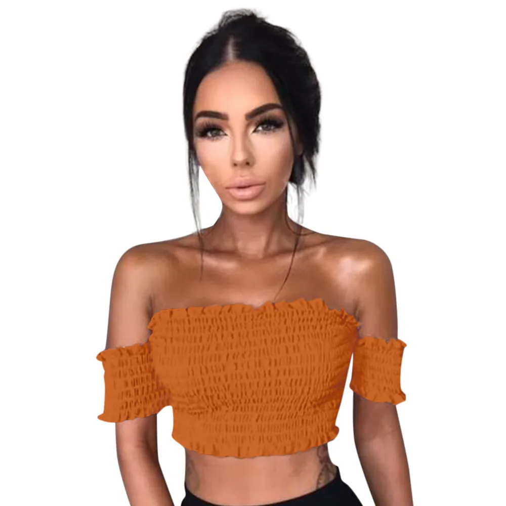 Strapless elastic top Clearance