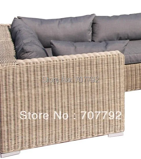 Новинка! Набор уличных 6 местных плетеных диванов|wicker lounge|wicker sofa setoutdoor set |