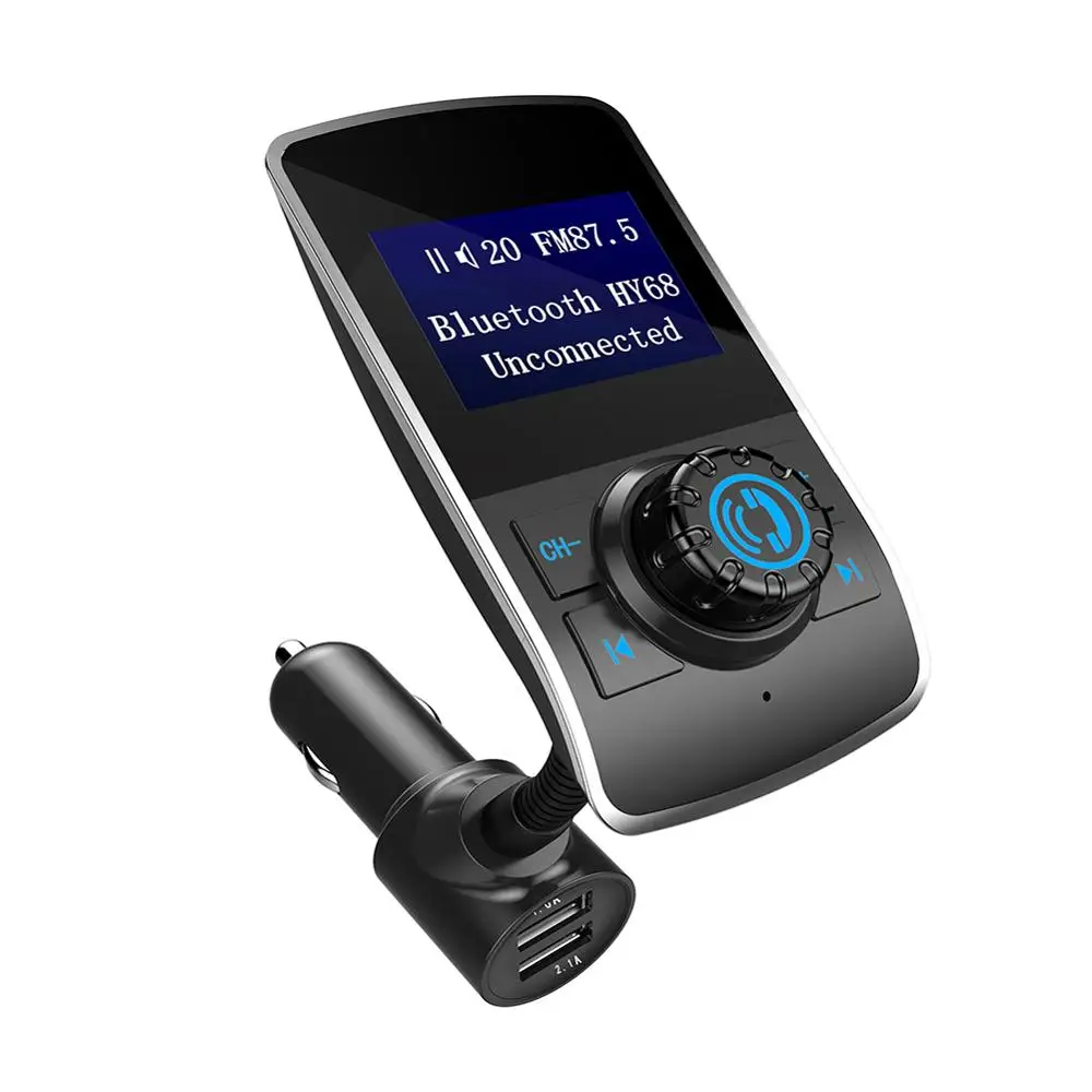 Автомобильный комплект громкой связи беспроводной Bluetooth fm передатчик lcd MP3 плеер