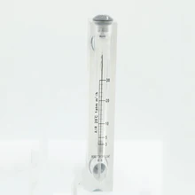 3-30m3/h 1/" с британской конической трубной наружной резьбой панель ПММА тип газа Поплавковый расходомер воздуха ротаметр расходомер без клапана управления