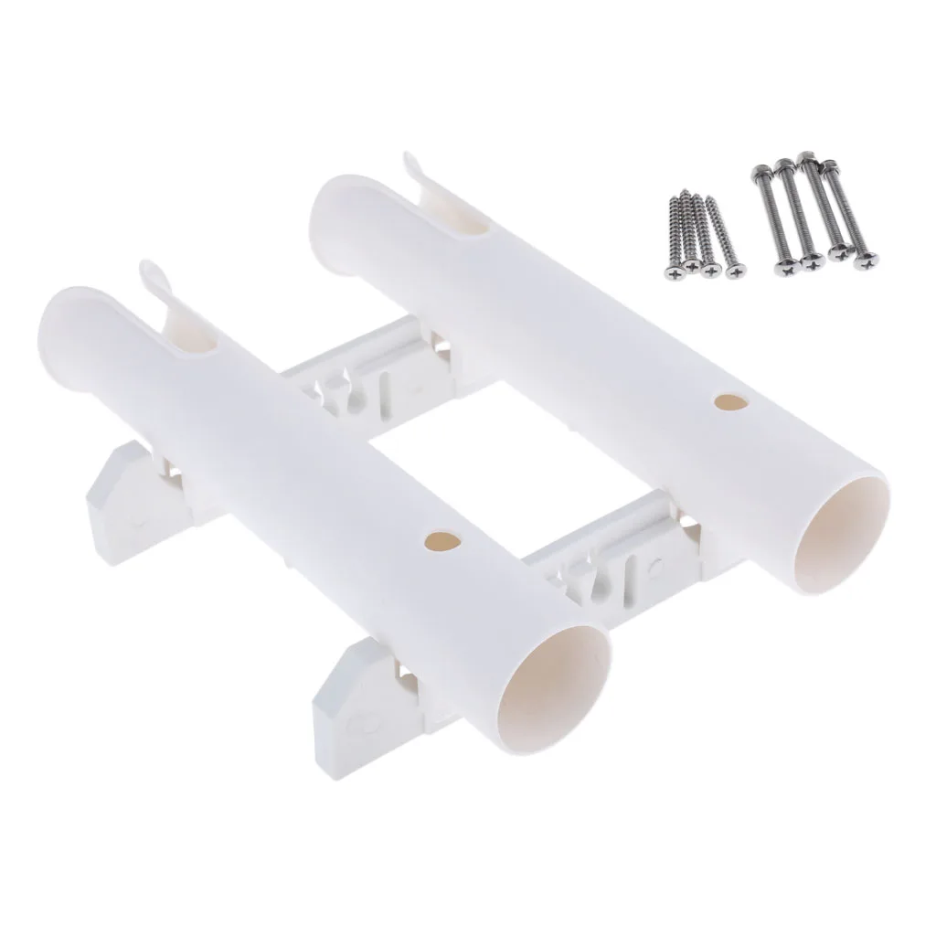 Marine Boat Yacht Vertical Fishing Rod Holder Rack Pole Rest Support 1/2/4 Tube for Kayaking Fishing Boating Accessories