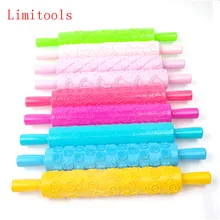 1 шт. Роллинг булавки ромашка различных вышивка крестом картины выпечки Инструменты Помады тисненые формы торт украшения пиццы паста