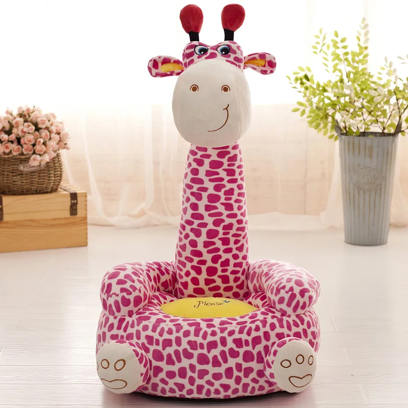 Creative Giraffe Kids Sofa PP Cotton Filler Kids Bean Bag Soft Lazy Tatami Baby Chair Cartoon Puffs Children Seat Cute Plush Toy Creative Giraffe Kids Sofa PP Cotton Filler Kids Bean Bag Soft Lazy Tatami Baby Chair Cartoon Puffs Children Seat Cute Plush Toy