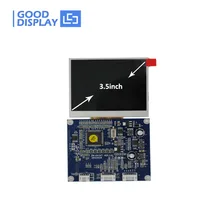 Free Shipping 320X240 resolution Video,VGA signal input Digital 3.5 inch TFT LCD monitor