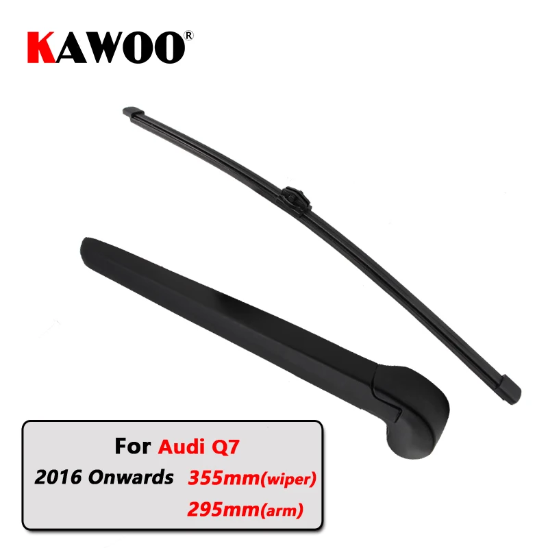 KAWOO Car Rear Wiper Blades Back Window Wipers Arm For AUDI Q7