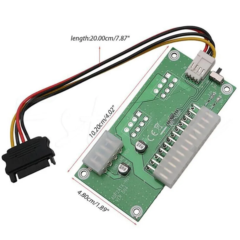 PC سطح المكتب ATX 24Pin المزدوج PSU امدادات الطاقة مزامنة كاتب موسع كابلات الموصلات انخفاض الشحن 0810 PC سطح المكتب ATX 24Pin المزدوج PSU امدادات الطاقة مزامنة كاتب موسع كابلات الموصلات انخفاض الشحن 0810