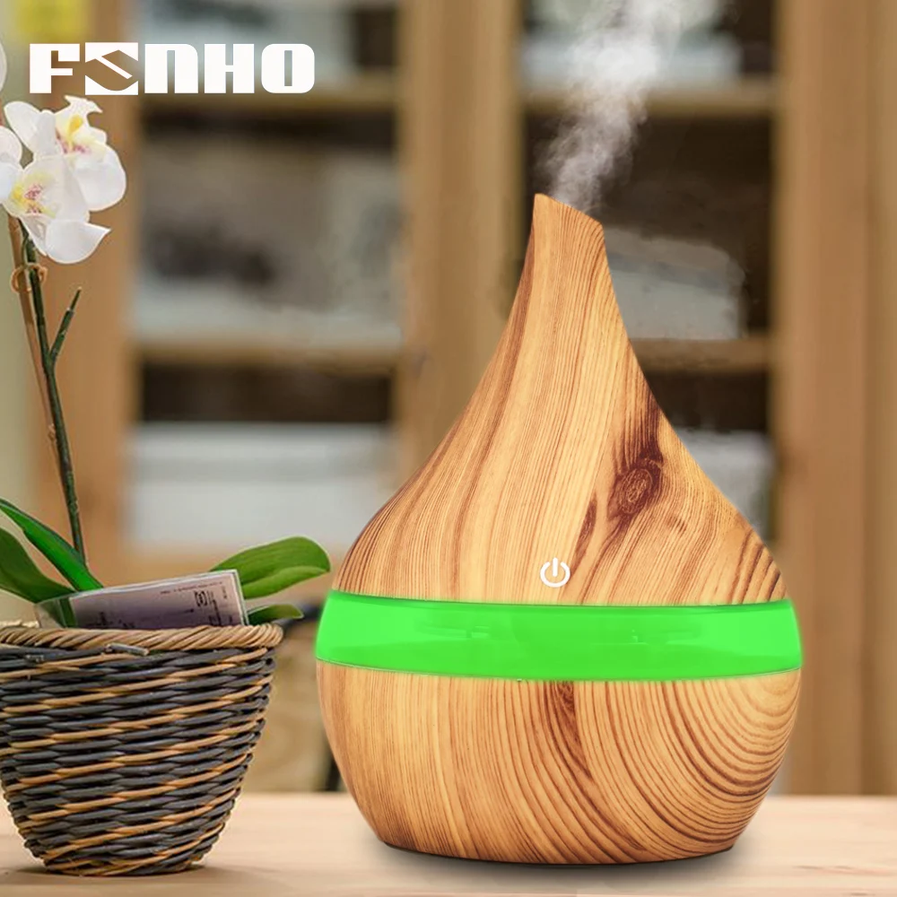 

FUNHO 300ml Aroma Essential Oil Diffuser Mistmaker Portable Usb Air Humidifier Aroma Diffuser Mist Diffuser Fogger Air Vaporizer